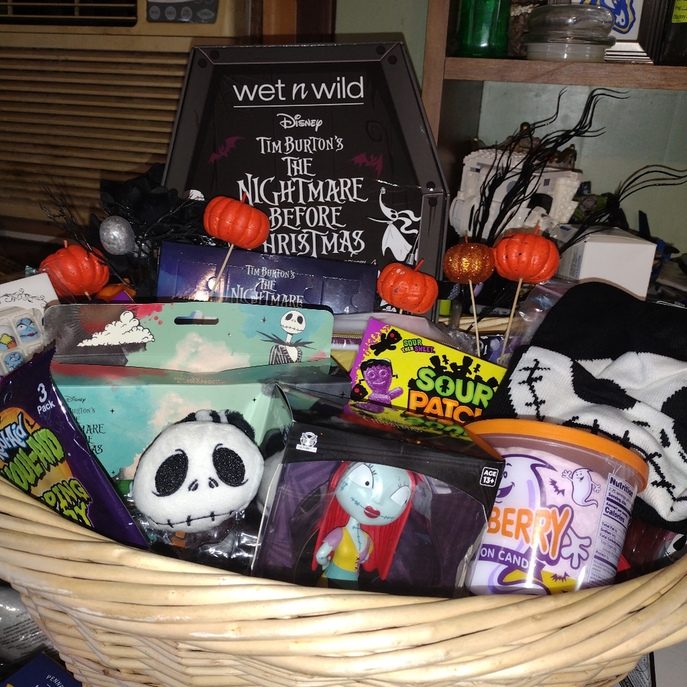 Nightmare Before Christmas Basket